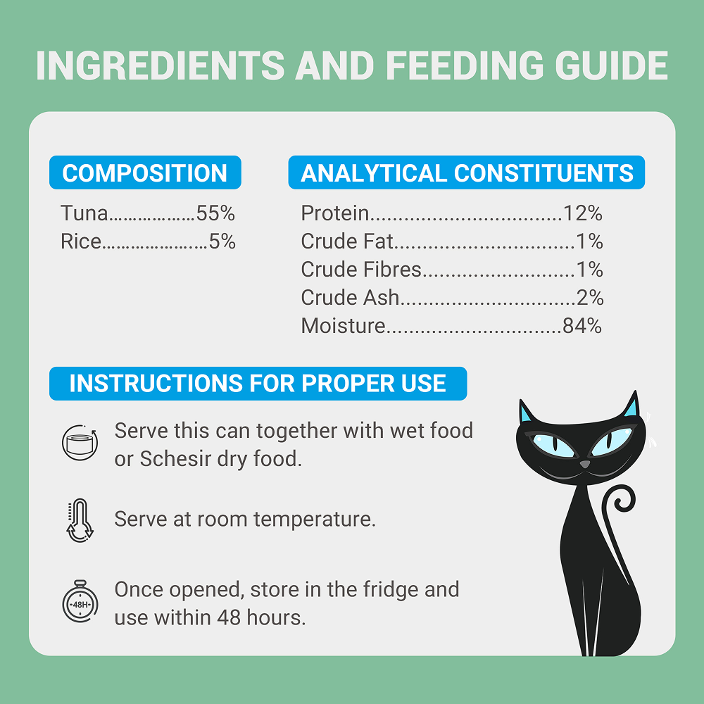 Schesir Tuna Whole Meat & Rice in Jelly Adult Cat Wet Food image 5