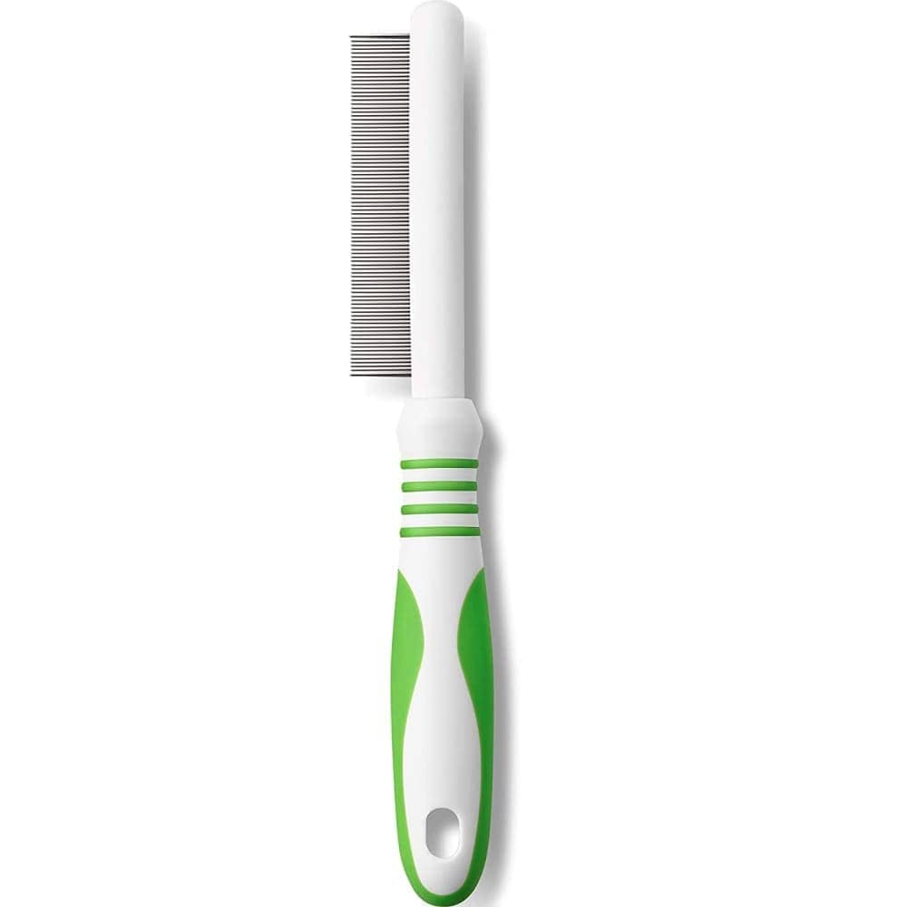 Andis Flea Comb for Dogs (White/Lime Green) image 2