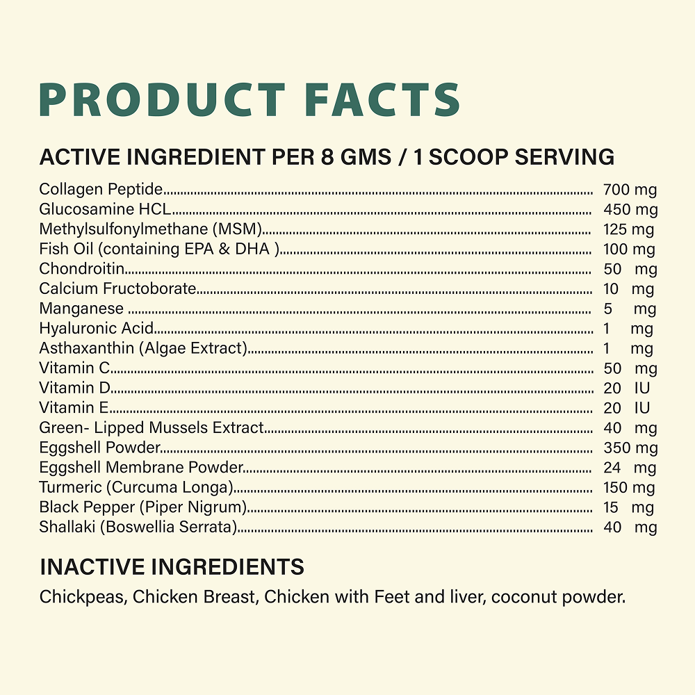Bruno's Wild Essentials Joint+ Hip & Joint Care Supplement for Dogs image 3