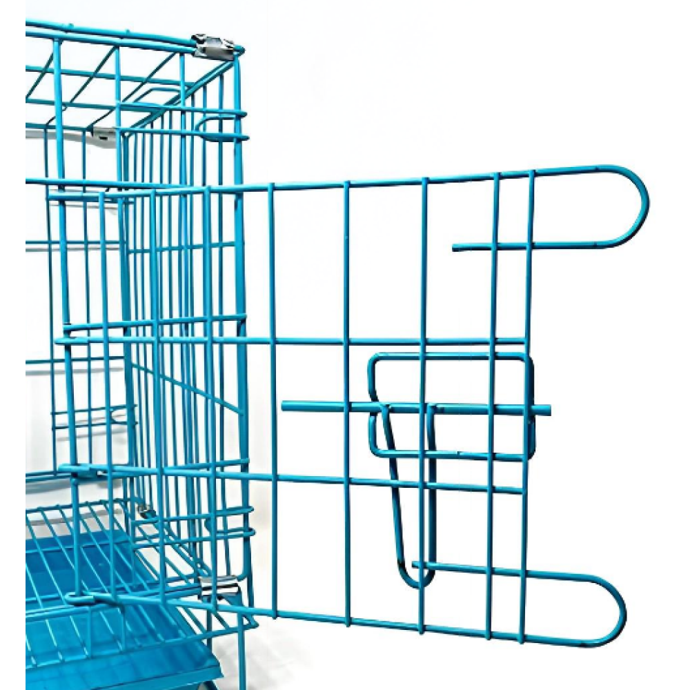 Chullbull Dual Door Heavy Duty Iron Powder Coated with Removable Tray Carrier for Dogs and Cats image 3