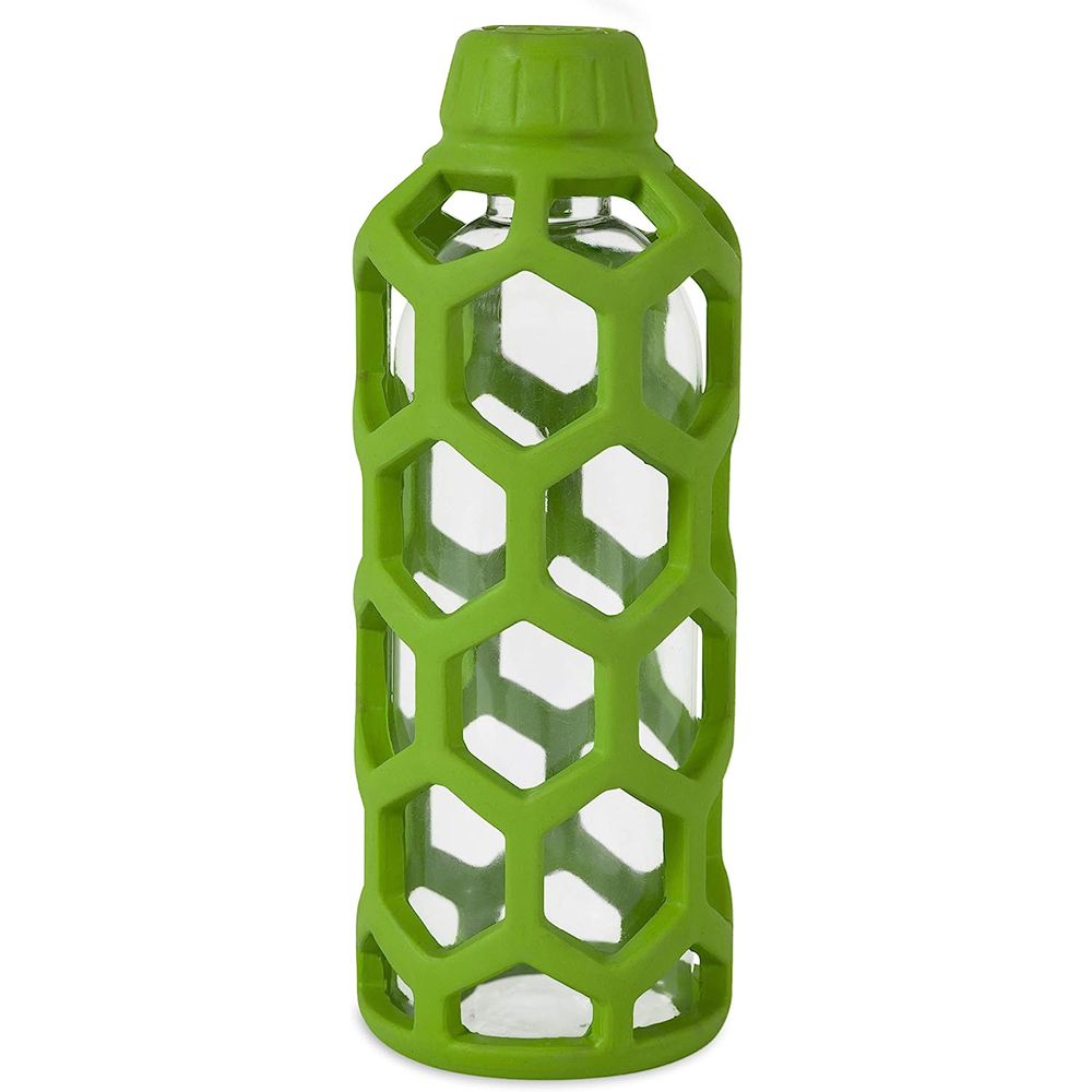 JW Holee Water Bottle Toy for Dogs (Green) image 1