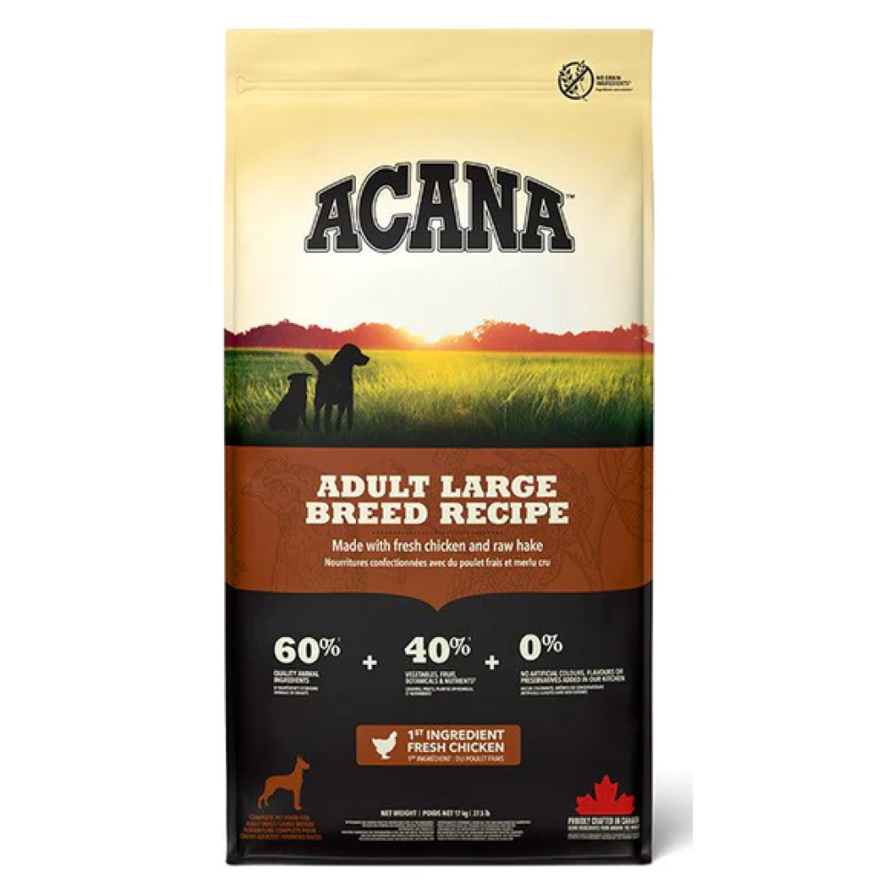 Acana Adult Large Breed Dog Dry Food (Limited Stocks)