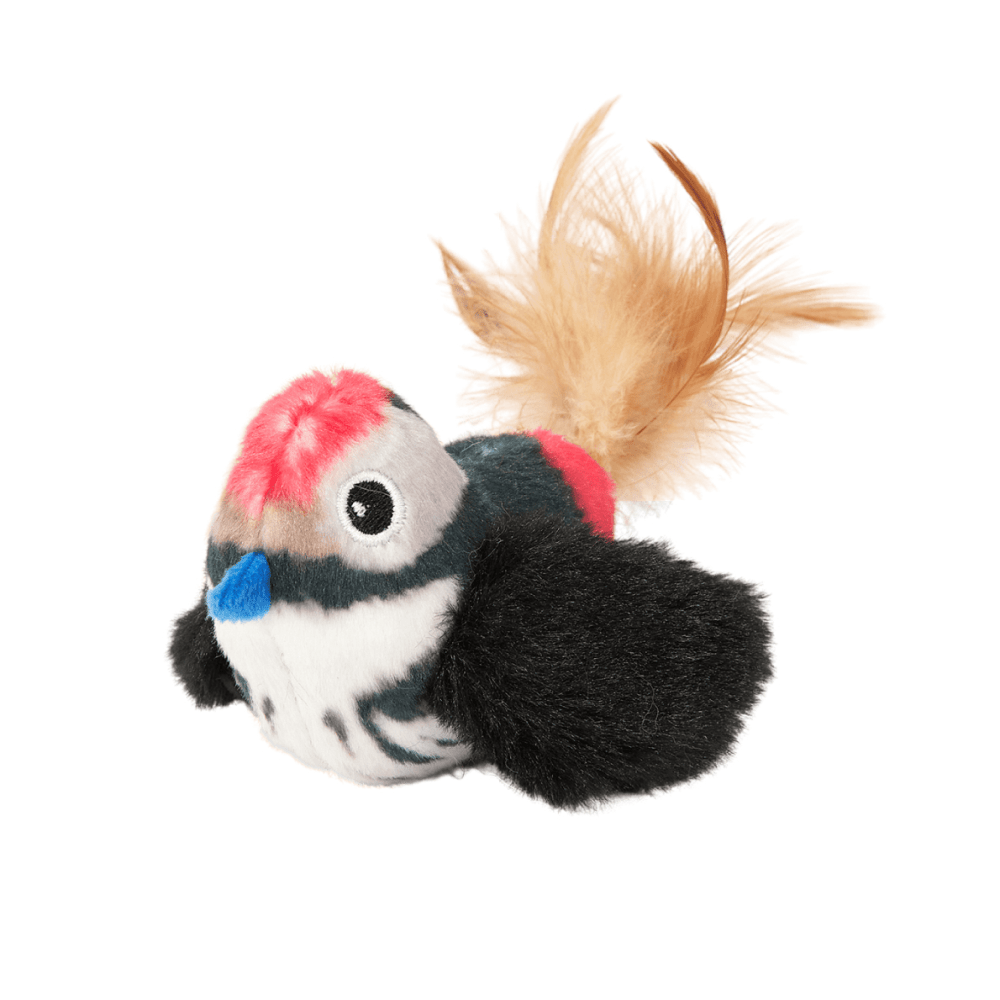 Barkbutler x Fofos Black Bird with Catnip Balls Interactive Toy for Cats (Black) image 2