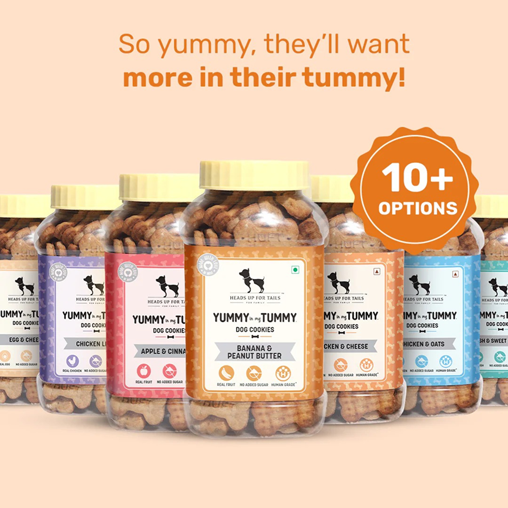 HUFT YIMT Banana and Peanut Butter Biscuits for Dogs image 5