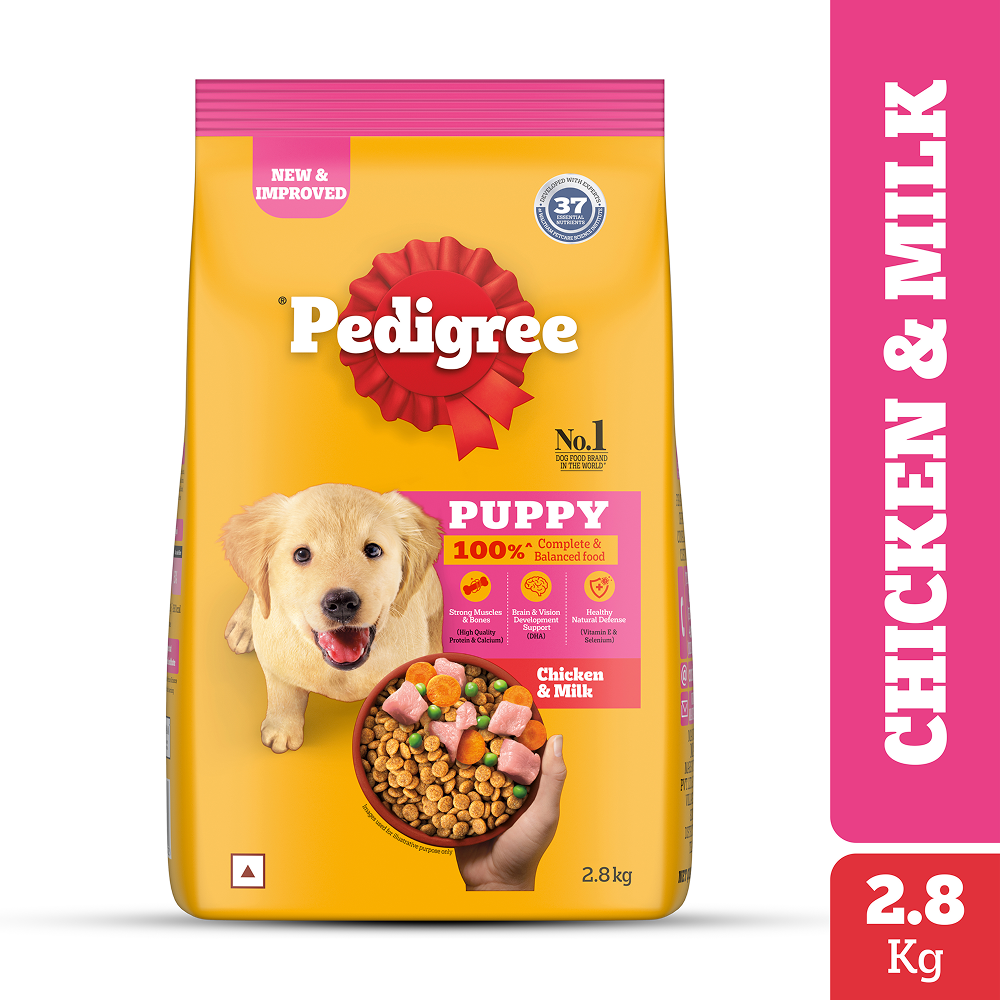 Pedigree Chicken and Milk Puppy Dog Dry Food image 3