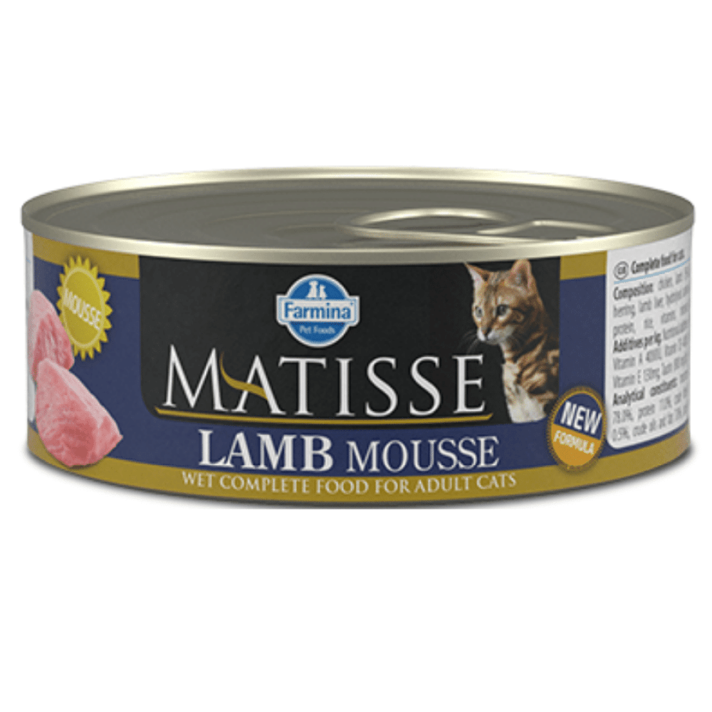 Farmina Matisse Lamb Mousse and Chicken Mousse Adult Cat Wet Food Combo (12+12) image 2