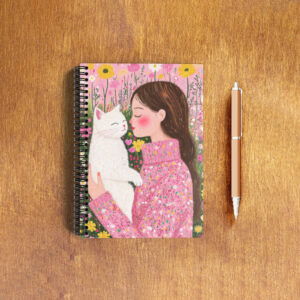 EverythingBoho Cat Mom A5 Notebook