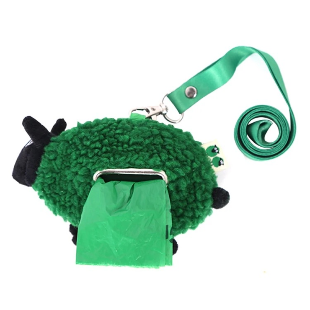 Talking Dog Club Baa Baa Black Sheep! Poop Bag Dispenser for Dogs and Cats (Green) image 3
