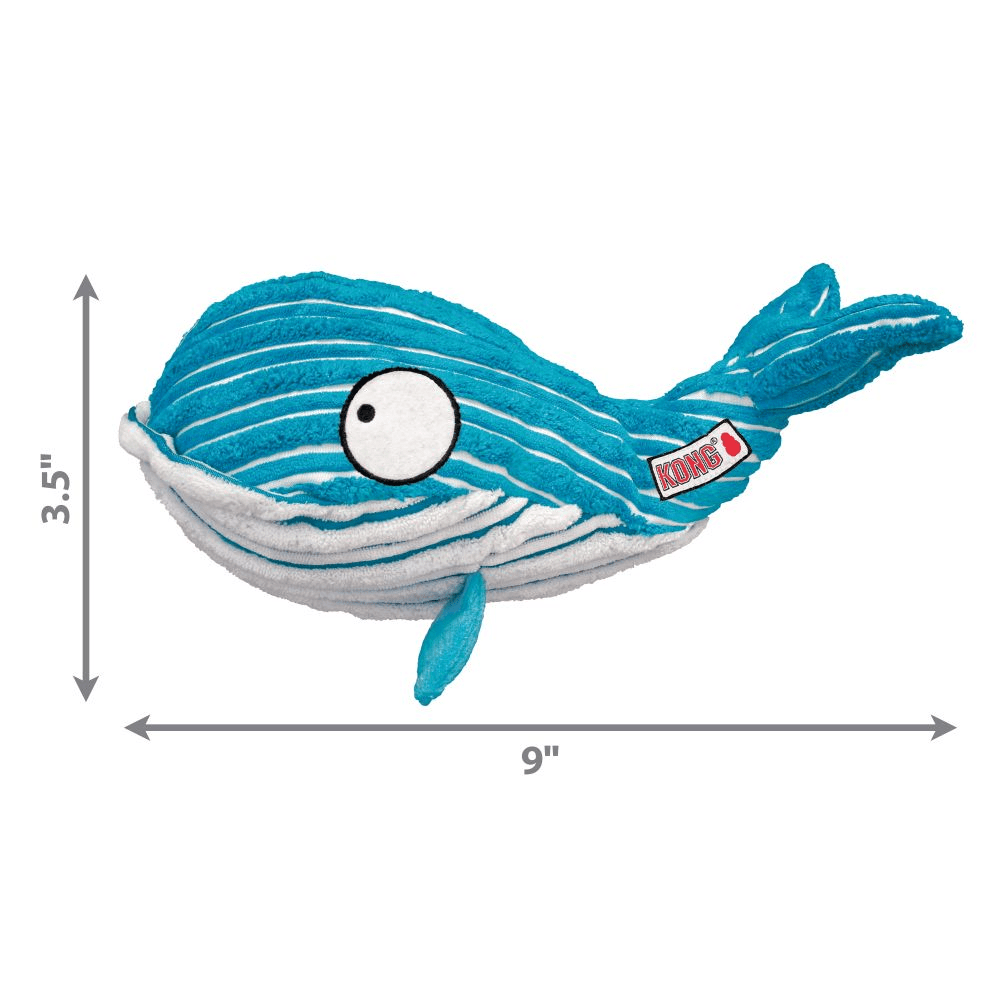 Kong CuteSeas Whale Dog Toy for Dogs image 3