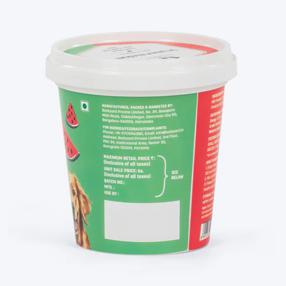 HUFT Watermelon with Prebiotics Natural Ice Cream for Dogs image 4