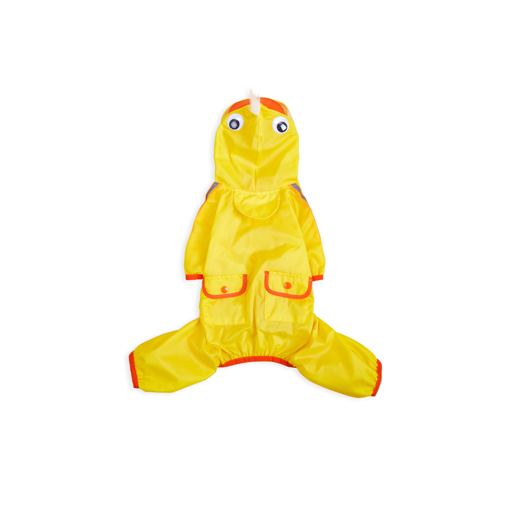 Barkbutler x Fofos Four Leg Duck Raincoat for Dogs (Yellow) image 2