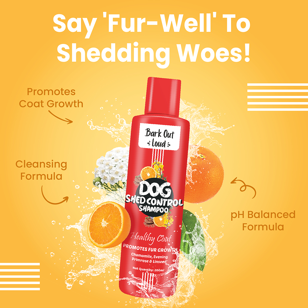 Bark Out Loud Healthy Coat Shed Control Shampoo for Dogs image 2