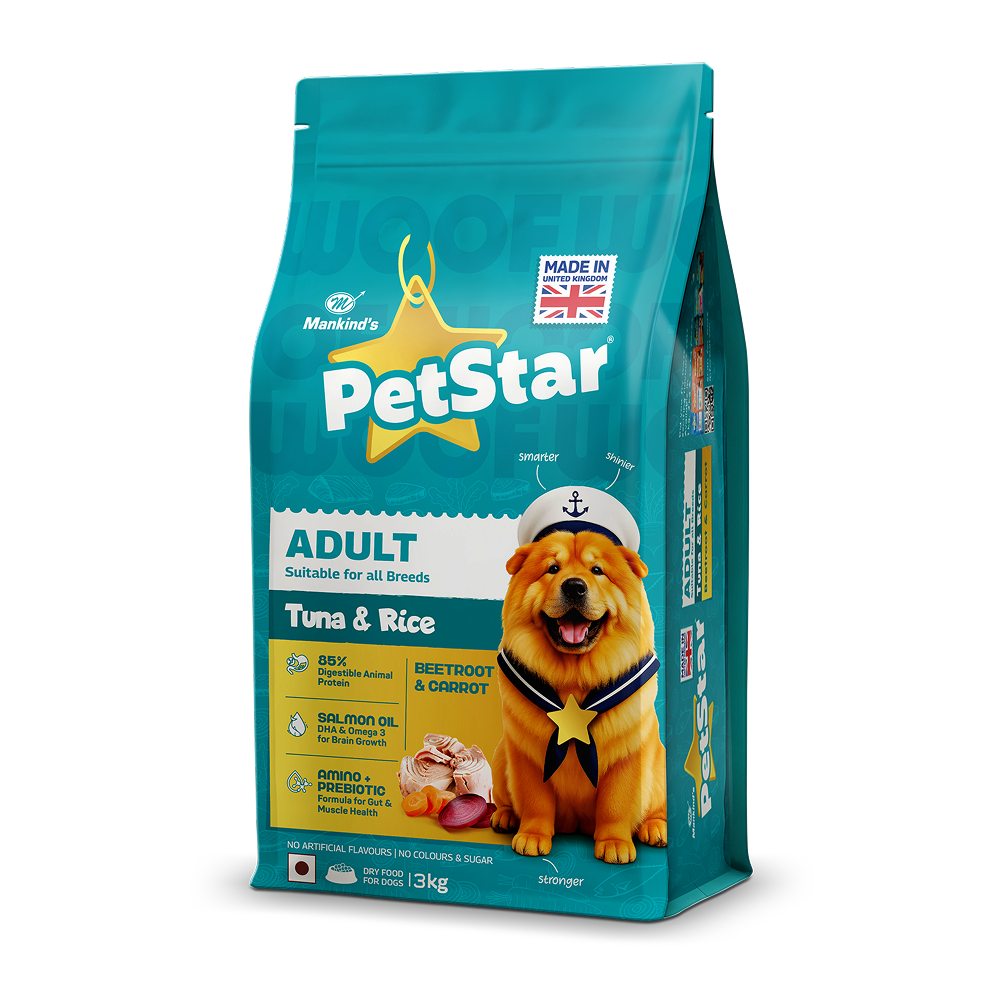 Mankind Petstar Tuna & Rice Formula Adult Dog Dry Food image 6