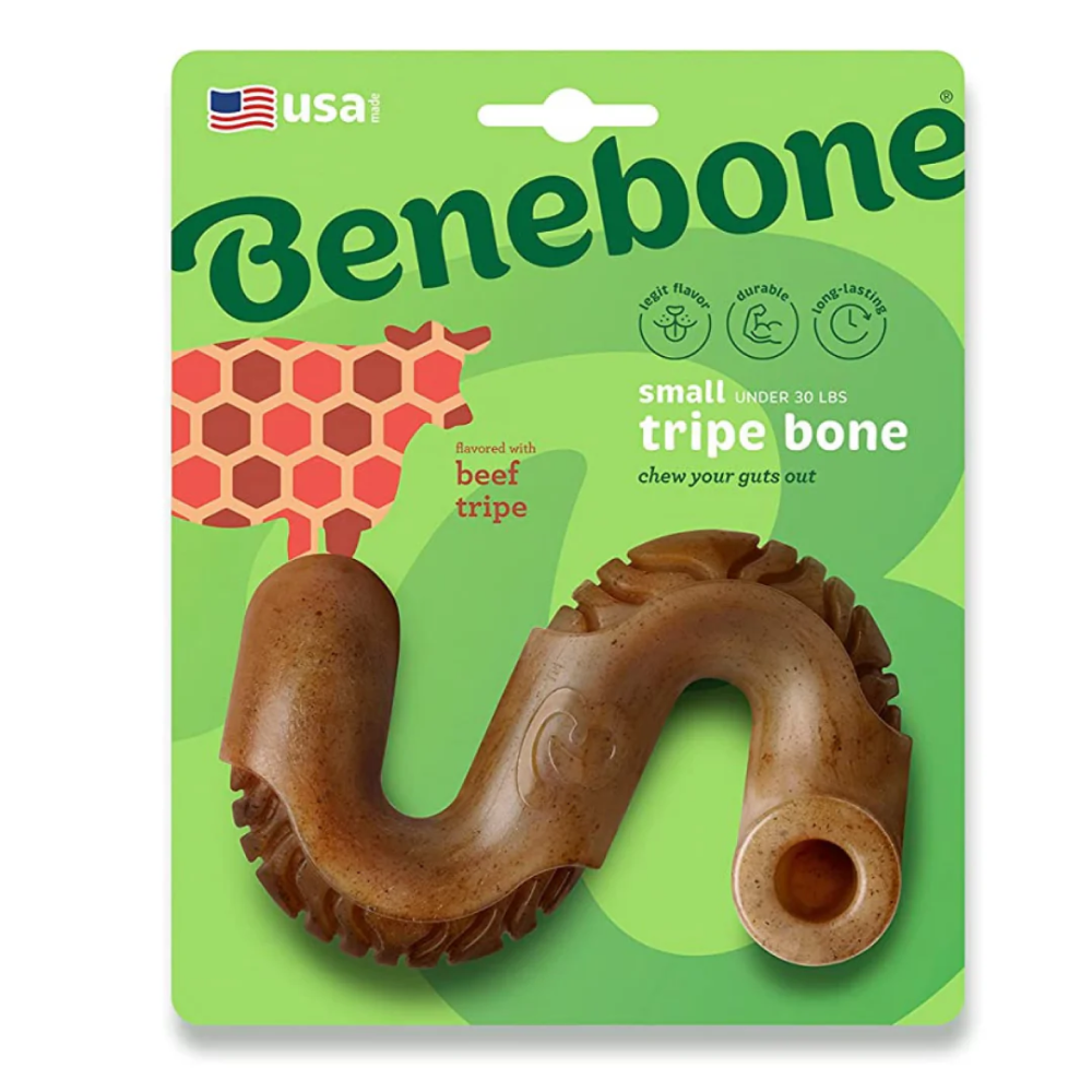 Benebone Tripe Bone Chew Toy for Aggressive Chewers Dogs image 4