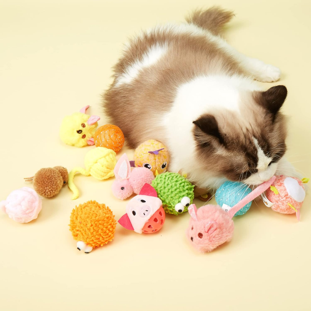 Barkbutler x Fofos Geek Ball Chew Toy for Cats image 6