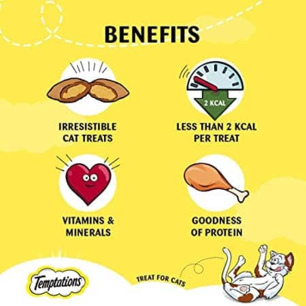 Temptations Tempting Tuna and Seafood Medley Flavour Cat Treats Combo image 8