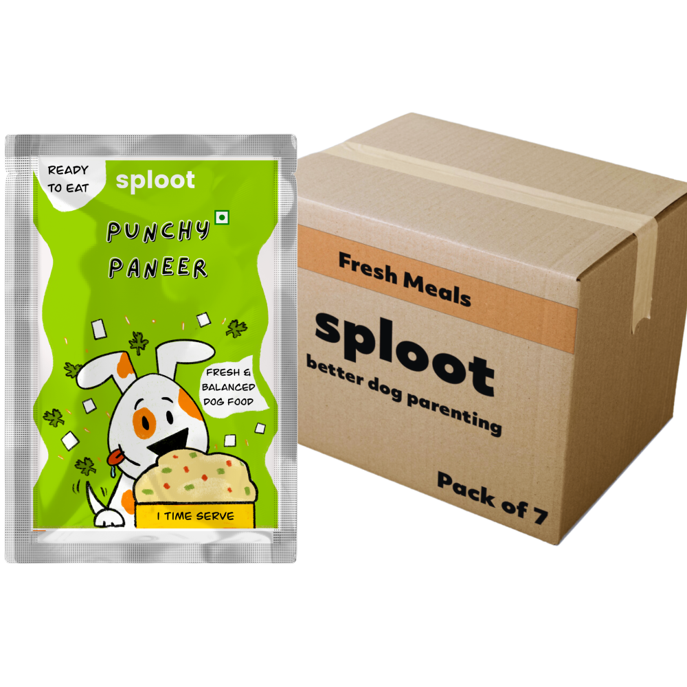Sploot Meals Punchy Paneer and Egg Dog Wet Food image 8
