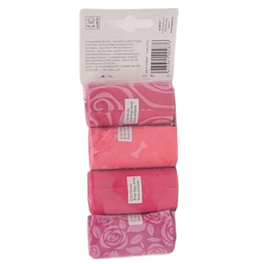 M Pets Dog Waste Bags Rose Scented image 2