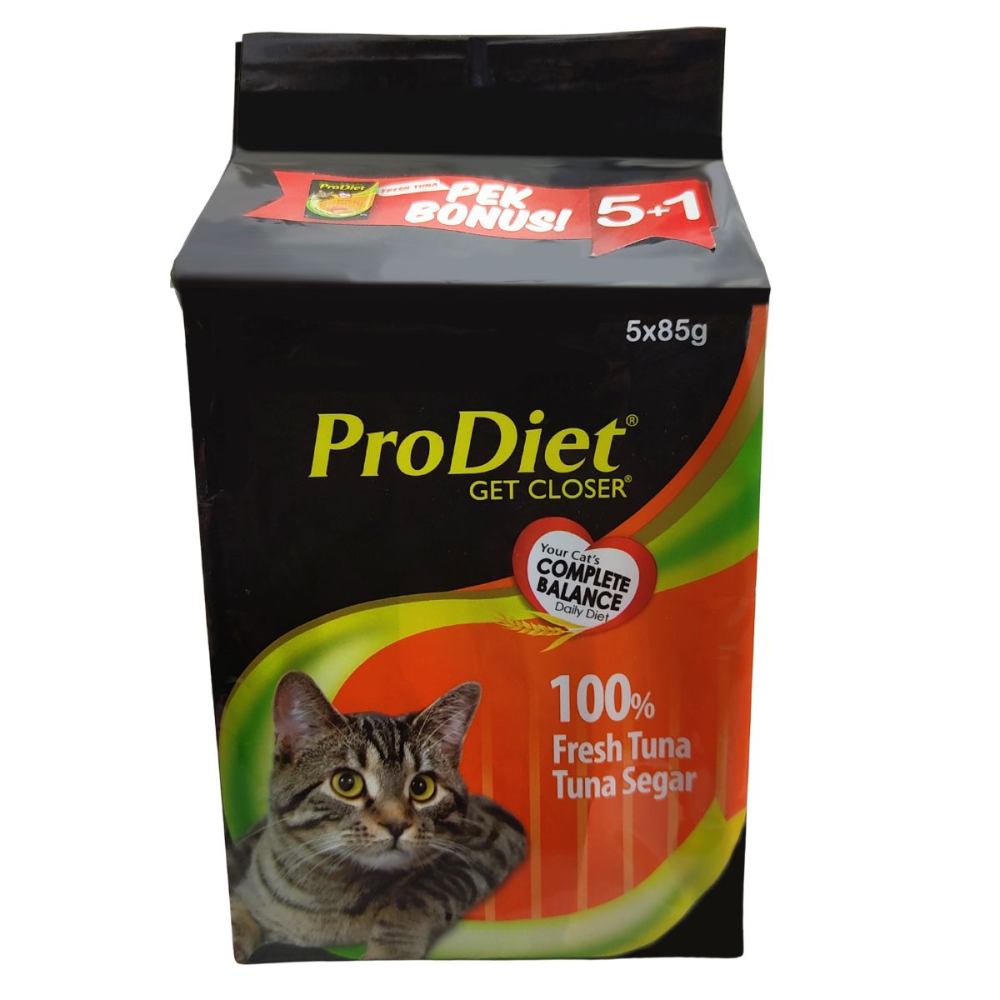 ProDiet 100% Tuna & Tuna Segar Adult Cat Wet Food image 1