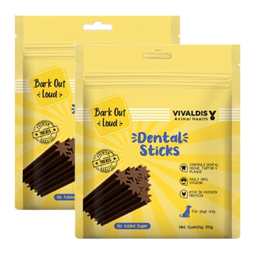 Bark Out Loud by Vivaldis Dental Sticks Dog Treats image 7