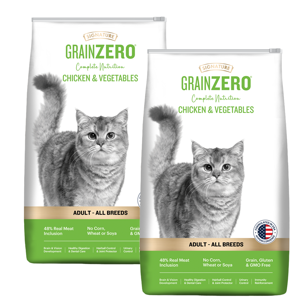 Signature Grain Zero Chicken & Vegetable Adult Cat Dry Food For All Breed image 9