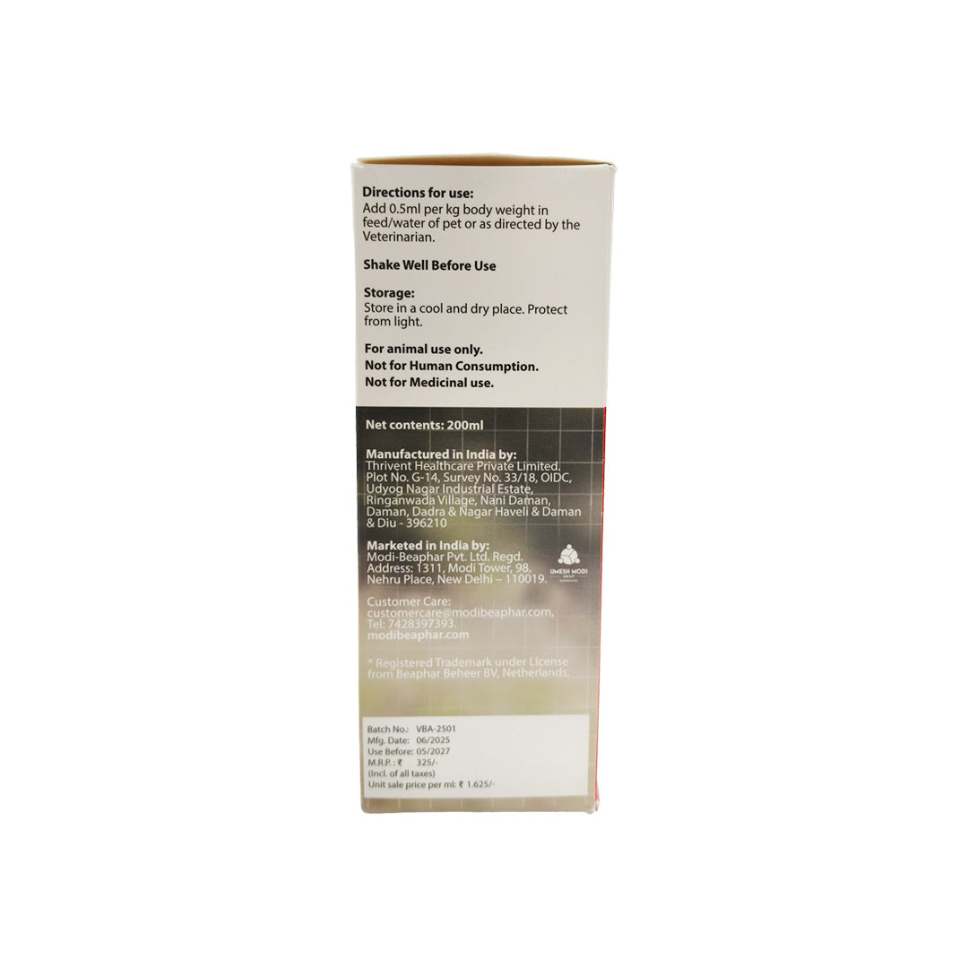 Beaphar Top 10 Multi Vitamin Syrup Supplement for Cats image 2