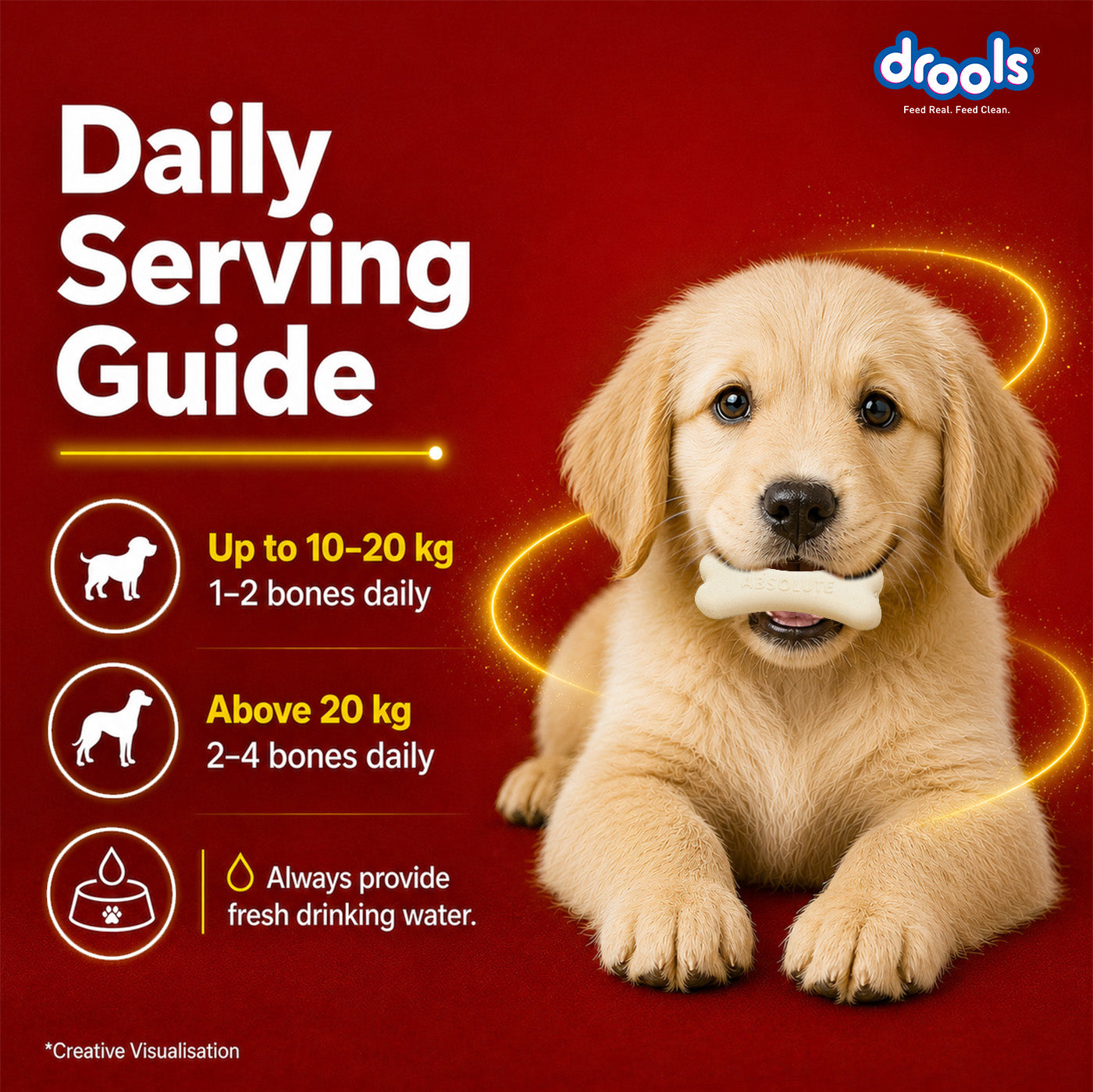 Drools Absolute Calcium Bone Pouch for Dogs image 7