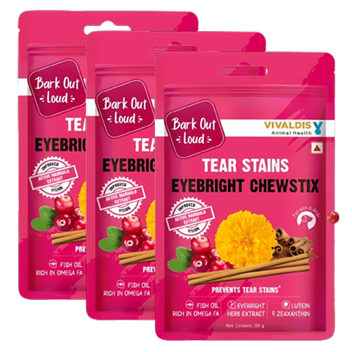 Bark Out Loud Tear Stains Eyebright Chew Stix Dog Treats image 8