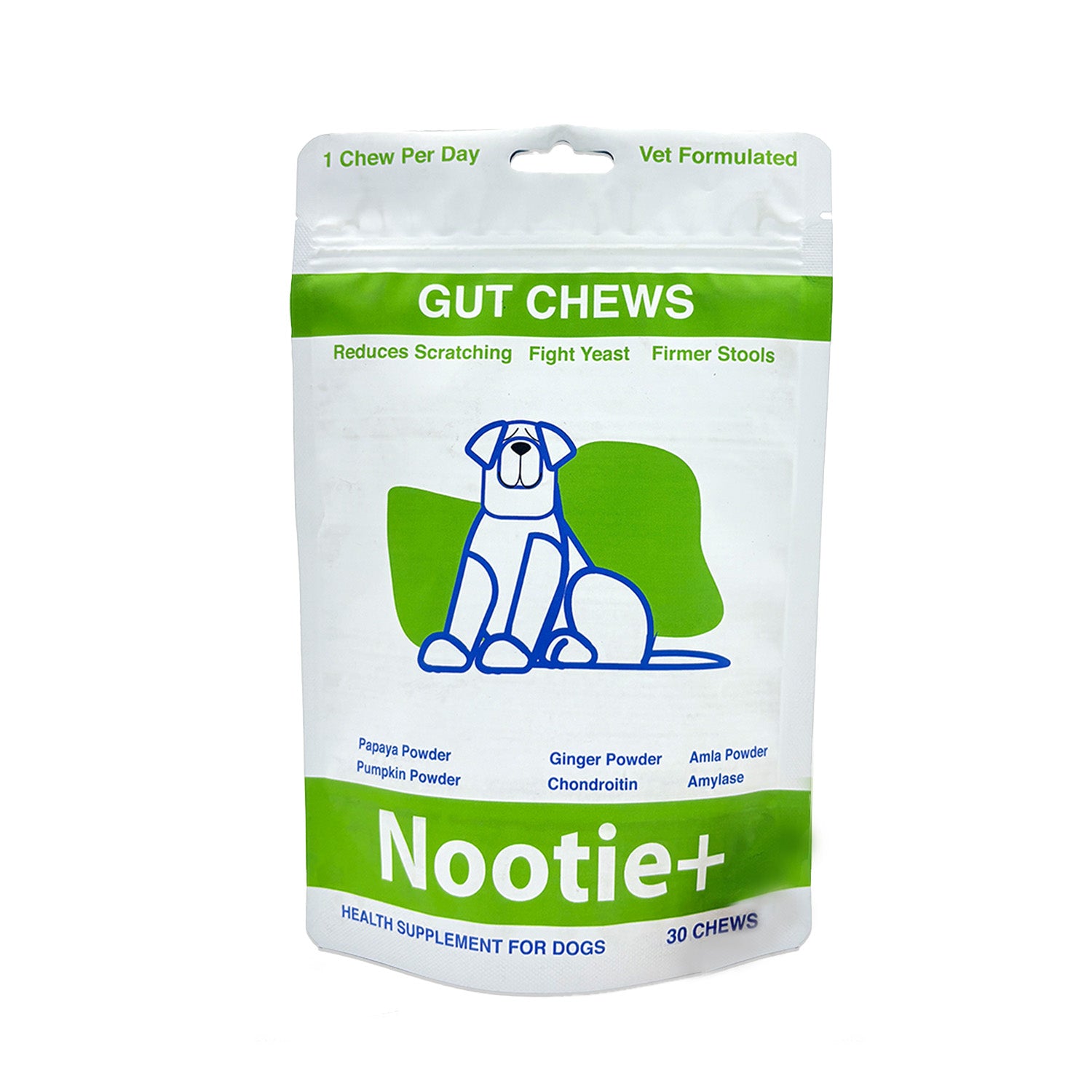 Nootie+ Digestive & Probiotic Gut Chew Supplement for Dogs