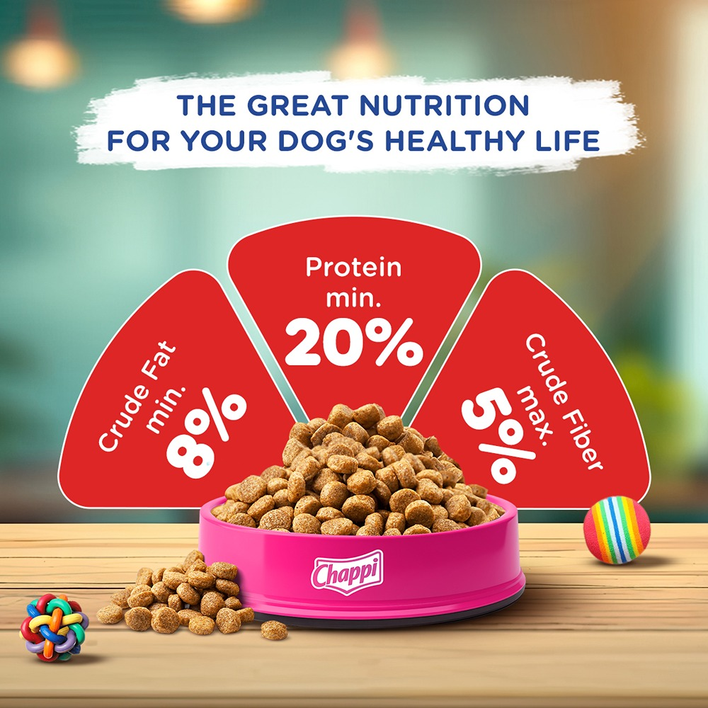 Chappi Chicken & Milk Dry Puppy Food image 4