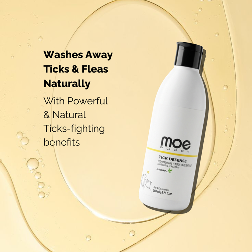 Moe Puppy Tick Defense Shampoo for Dogs & Cats image 2