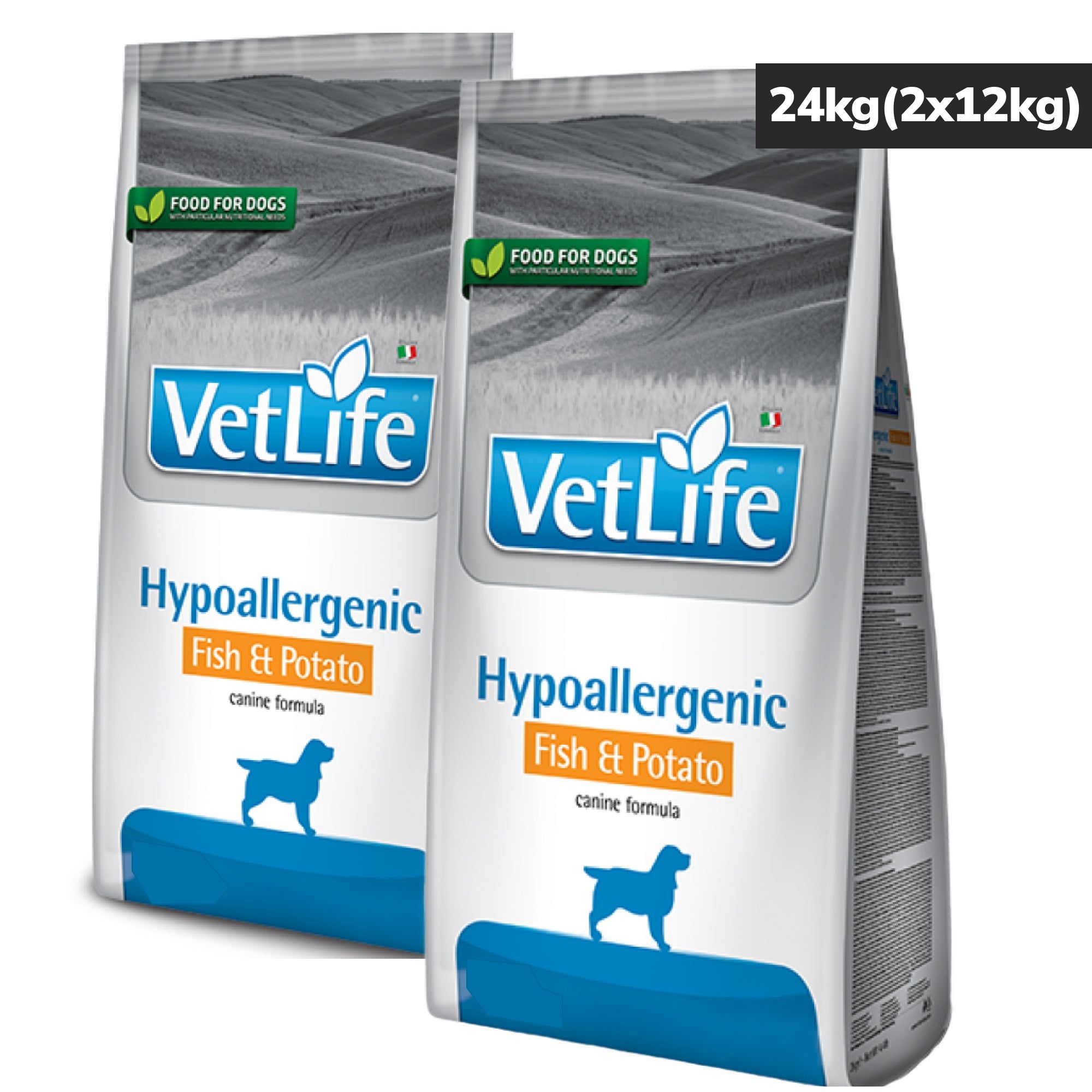 Farmina Vet Life Fish & Potato Hypoallergenic Canine Formula Adult Dog Dry Food image 8
