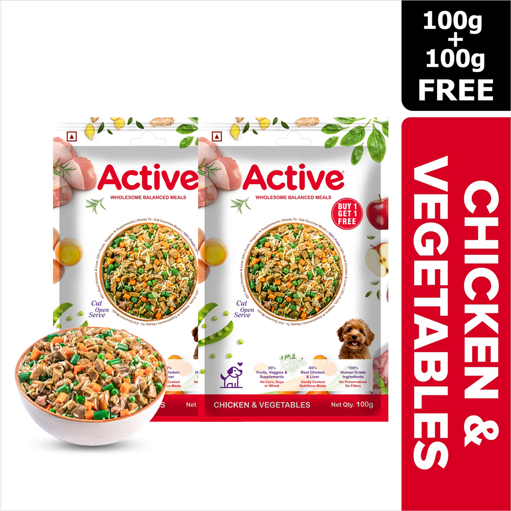 Active Chicken and Vegetable Biryani Fresh Food for Dogs (Buy 1 Get 1) image 8