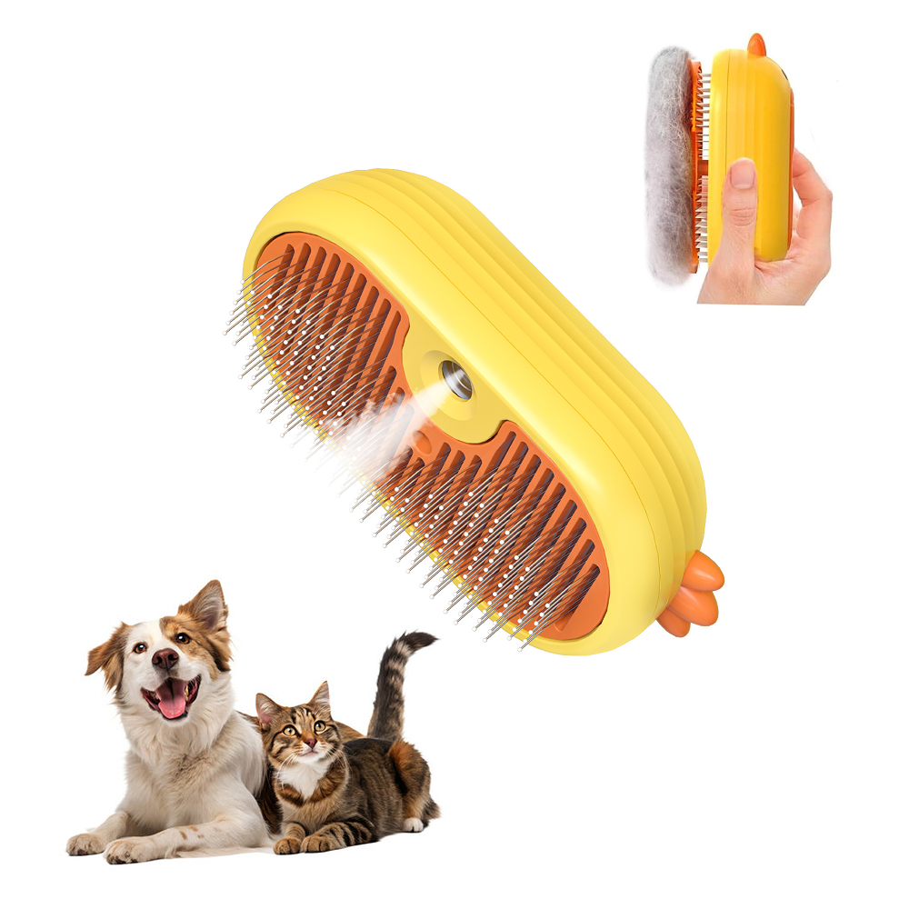 Petverse Steam Brush for Dogs & Cats image 1