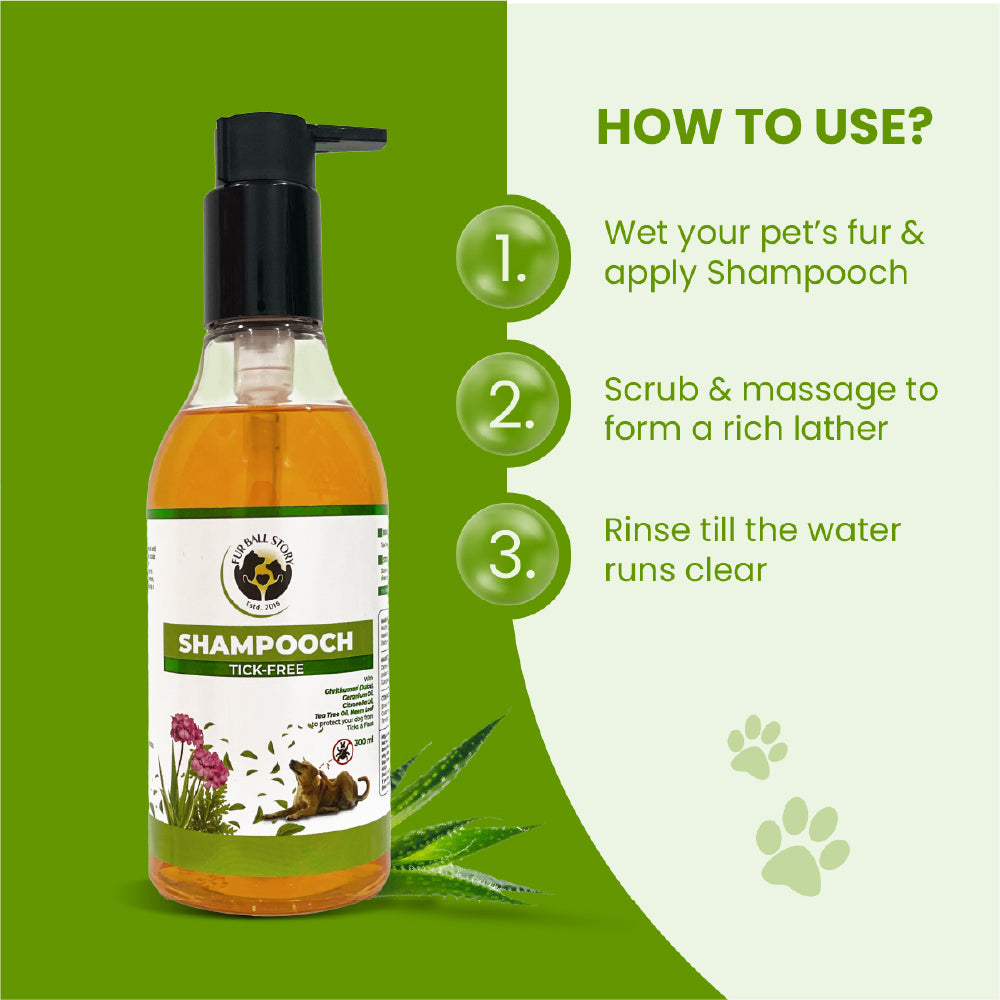FurBall Story Shampooch Tick Free Shampoo for Dogs image 7