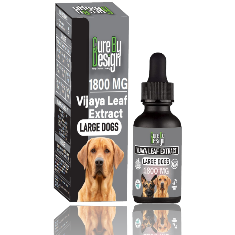 Cure By Design 1800mg Vijaya Leaf Extracts for Dogs and Cats image 2