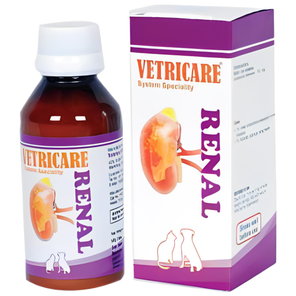 Vetricare Renal Syrup for Dogs and Cats (100ml) image 2