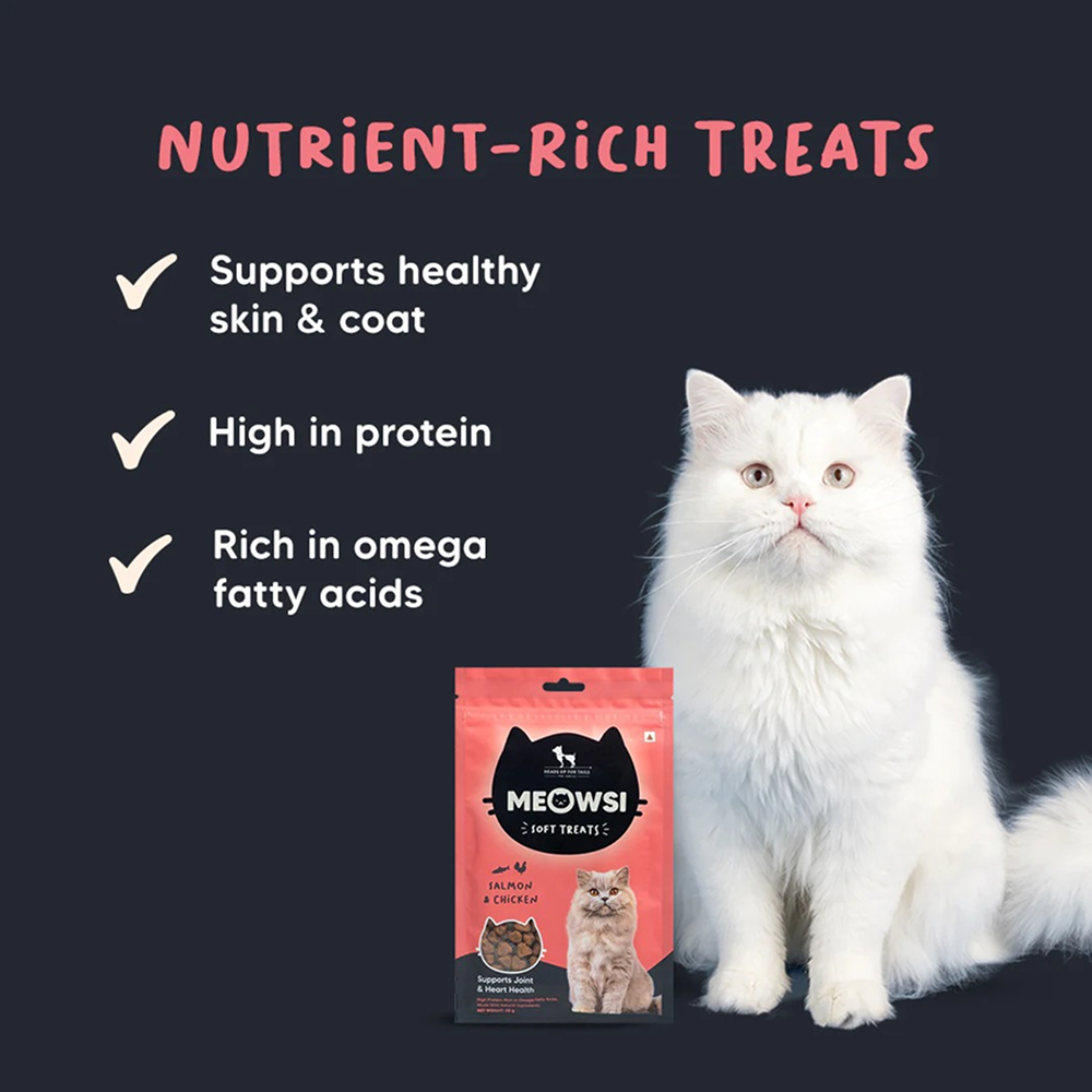 HUFT Meowsi Salmon & Chicken Soft Cat Treats image 4