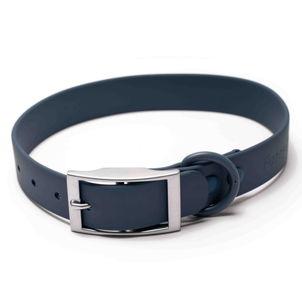 Furry & Co Weatherproof Collar for Dogs (Indigo Blue) image 4