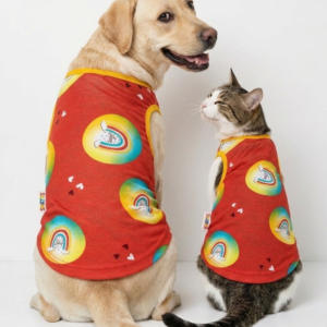 Skatrs Boho Rainbow T-Shirt for Dogs and Cats
