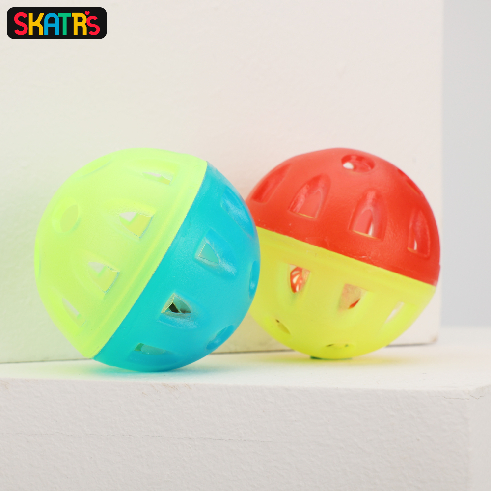 Skatrs Bell Round Toy for Cats (Pack of 2) image 3