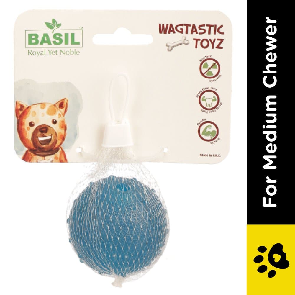 Basil Rubber Ball With Bell Toy for Dogs image 2