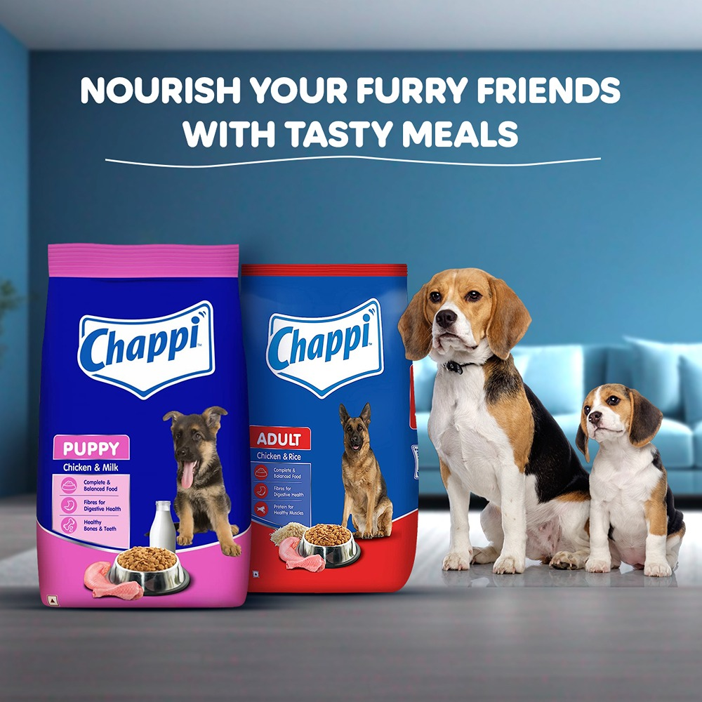Chappi Chicken & Rice Adult Dry Dog Food image 4