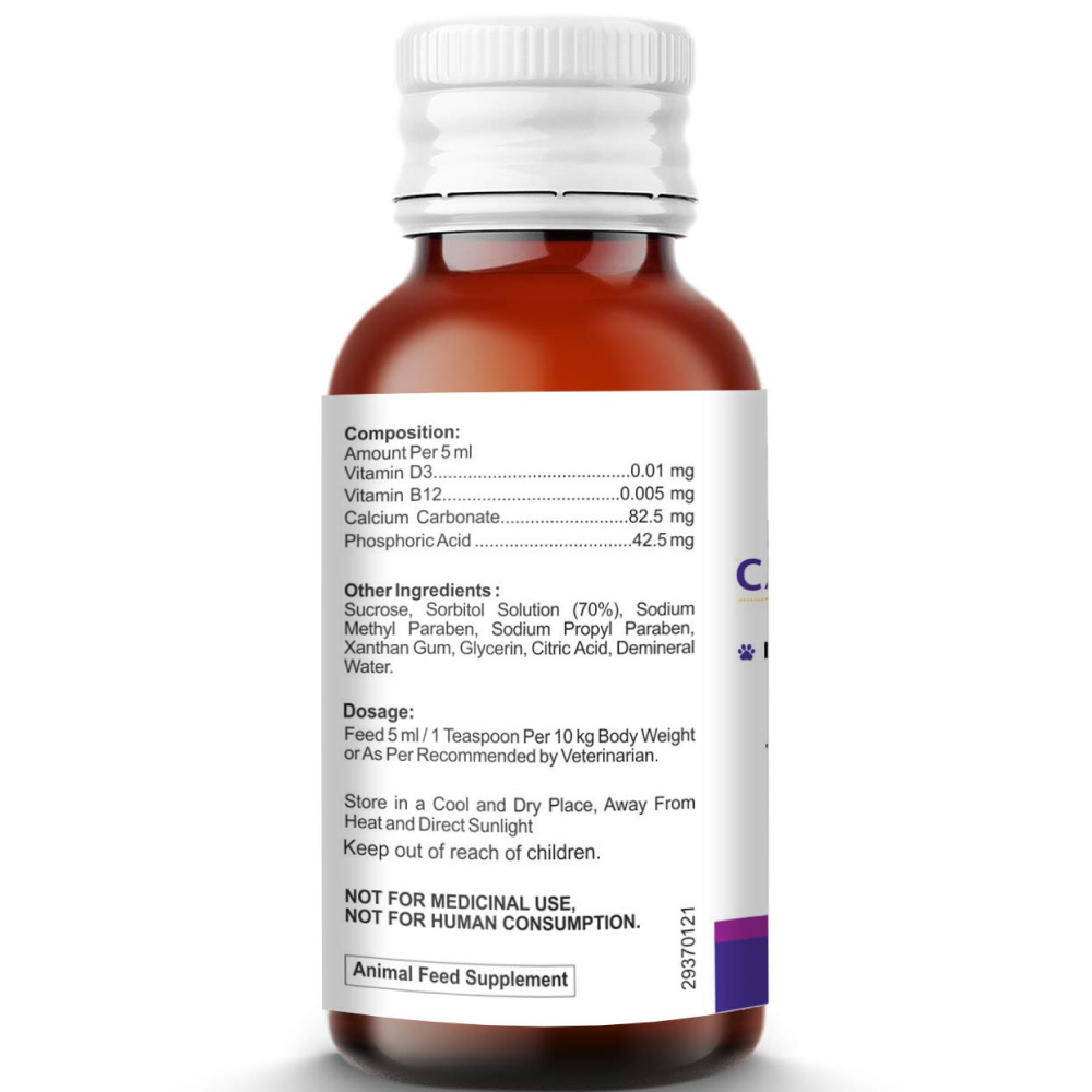 Petvit Calcium Syrup for Dogs image 2