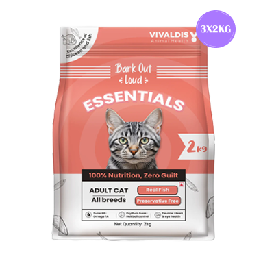 Bark Out Loud Essentials Real Fish Adult Cat Dry Food image 8