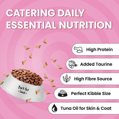 Bark Out Loud Essentials Real Fish Kitten Dry Food image 4
