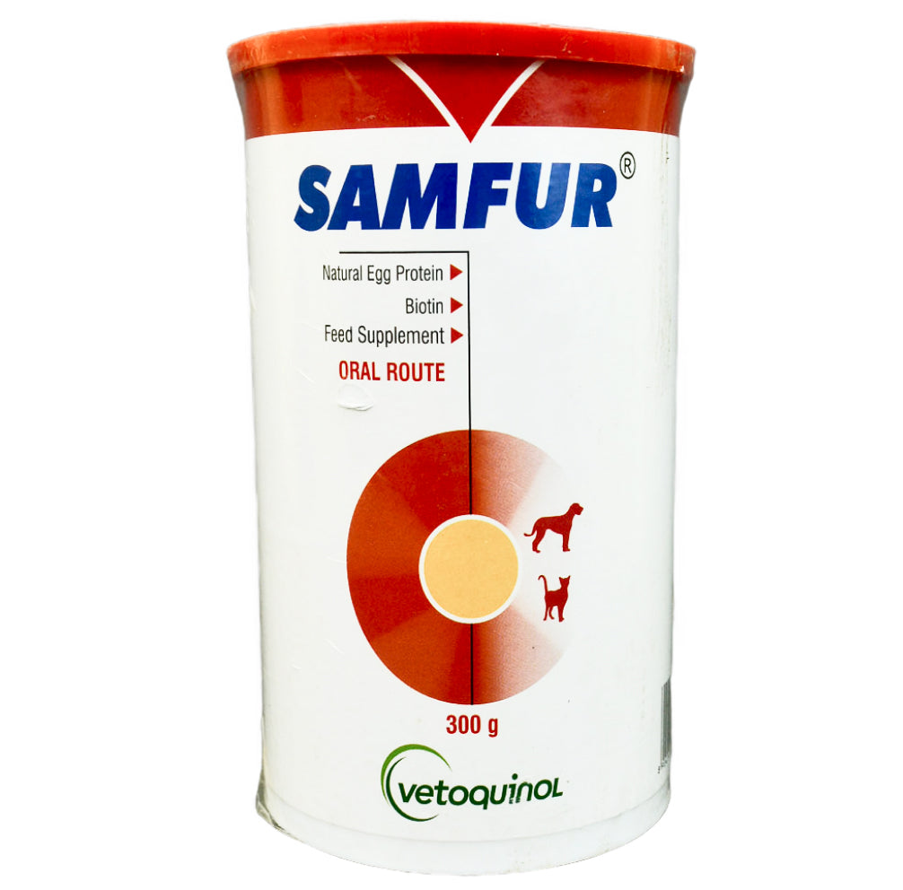 Vetoquinol Samfur Skin & Coat Supplement for Dogs and Cats image 2