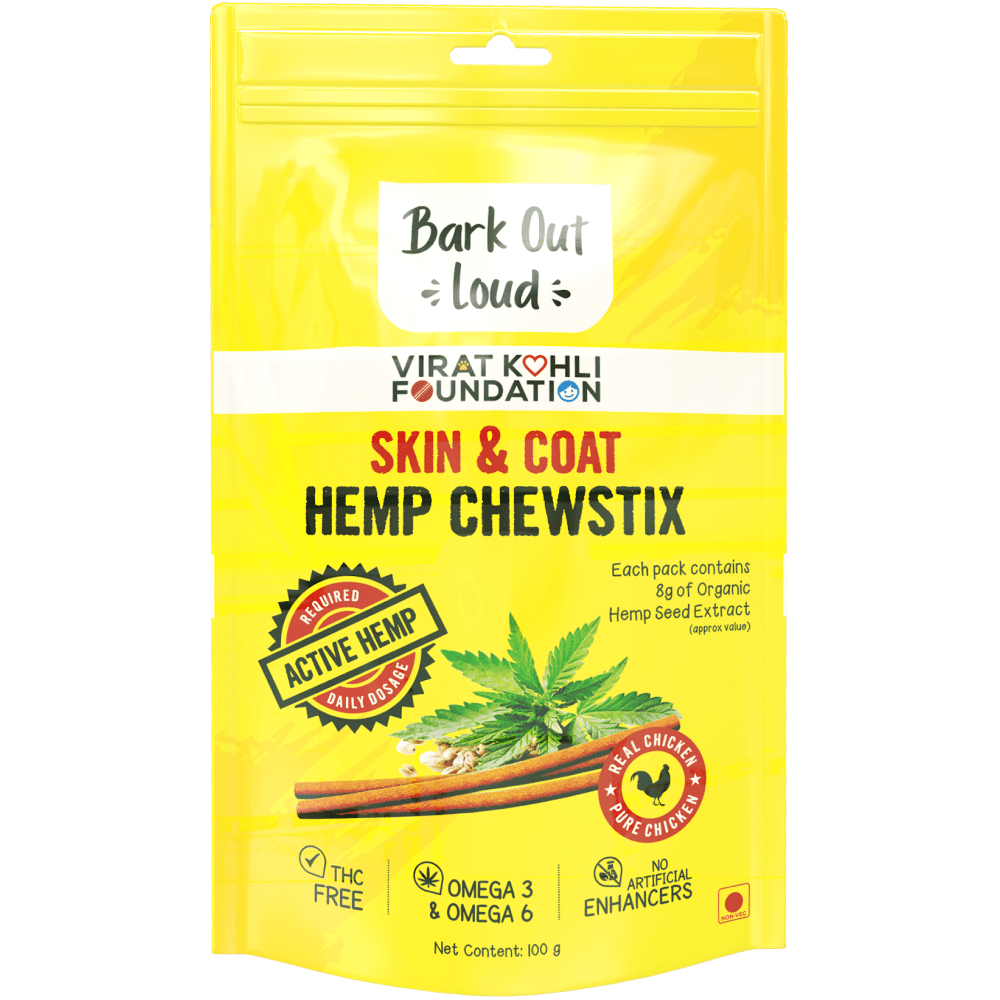 Healing Leaf Hemp Peanut Butter and Bark Out Loud Skin & Coat Hemp Chew Stix for Dogs and Cats Combo image 3