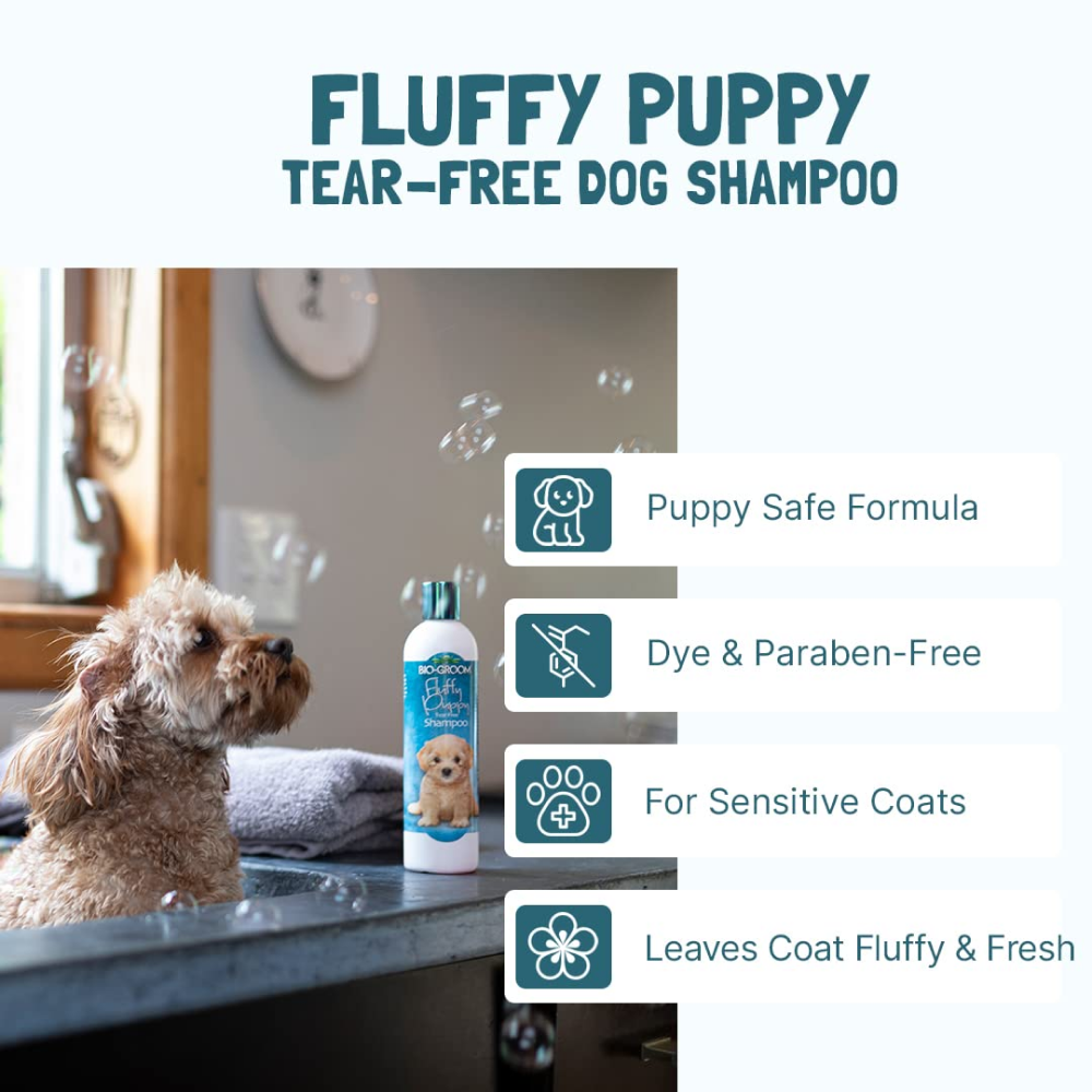 Bio Groom Fluffy Puppy Tear Free Shampoo for Dogs image 8