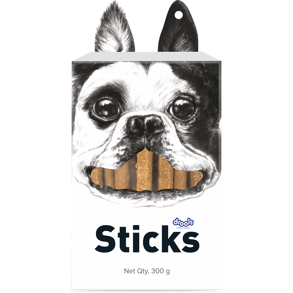 Drools Rawhide Chicken Liver Sticks Dog treats